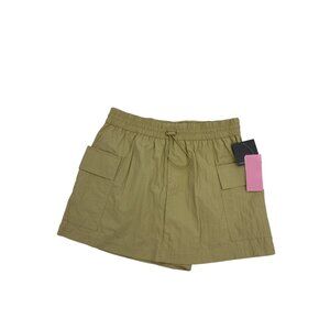 Grayson Threads Womens XS Skort Beige Cargo Pockets Casual Summer Shorts
